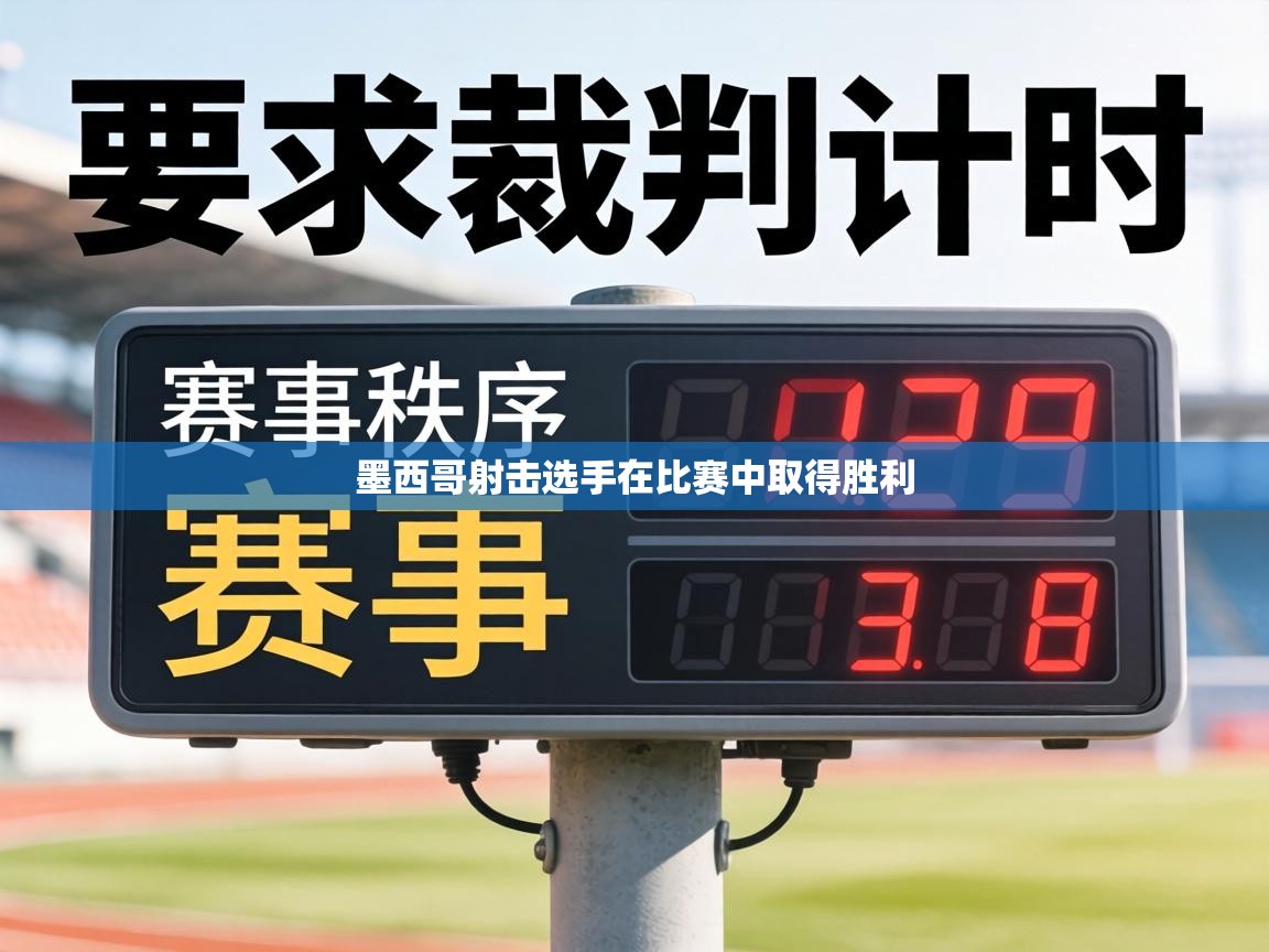 墨西哥射击选手在比赛中取得胜利